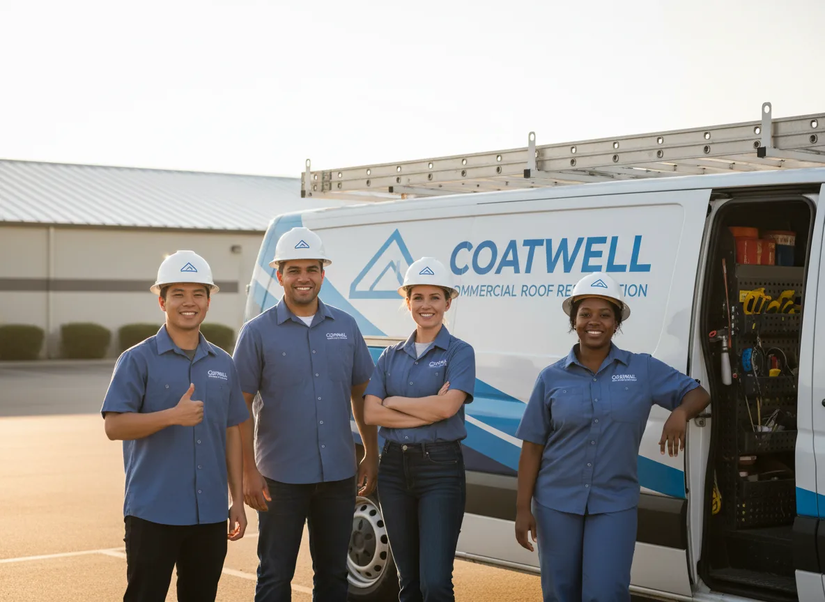 Commercial roof coating company in Molena, GA
